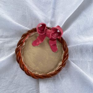 Bow detailed- trinket plate