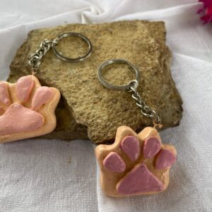 Paw keychains